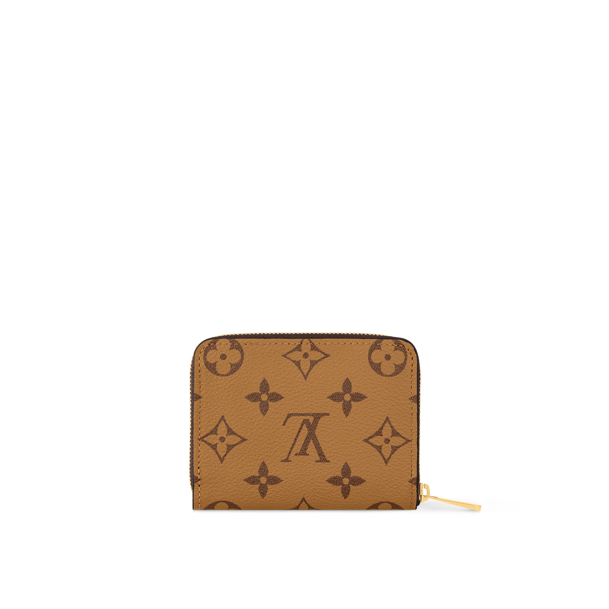 On sale Cute! Auth LOUIS VUITTON COMPACT ZIPPY Wallet on Chain Monogram Crossbody Mi0012